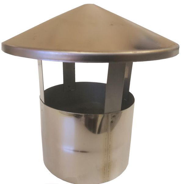 Cowl - Rain Cap - Cap - Used for 110mm flue pipe/outlet Gas Geyser