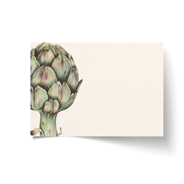 A3 Disposable Paper Placemat Set - Artichoke