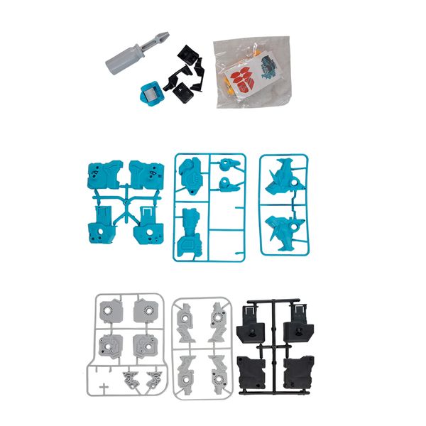 4-in-1 Dinosaur Robot Toy - Transforming Screw-Together Playset