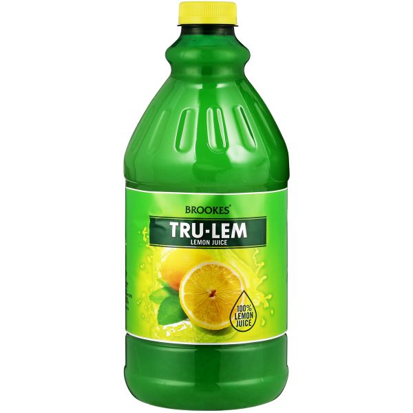 Brookes Tru-Lem Lemon Juice 2L