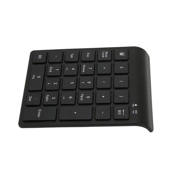 Wireless Numeric keypad Bluetooth 27 keys black compatible with laptop tablet