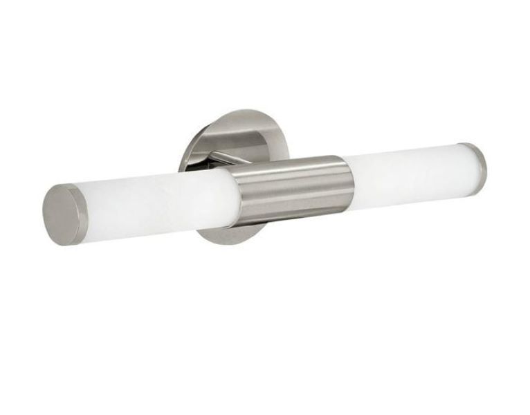 Eurolux Palmera Bathroom 2 Light Wall Light - Satin Chrome