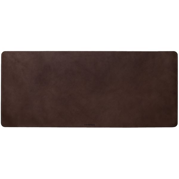 DAREhue - Dark Brown Genuine Leather Desk Mat