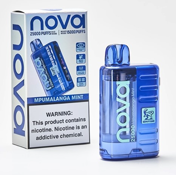 Nova Bar Mpumalanga Mint 25 000 Puffs