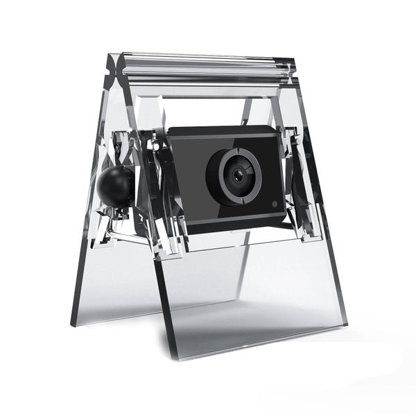 Binder Clip Design Dual-Mount Full HD Webcam with Mic 1080p Desktop Use