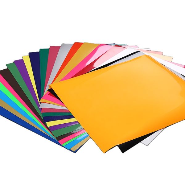 PU T-Shirt Transfer Vinyl - 24 Envelope Set (Including Teflon Sheet)