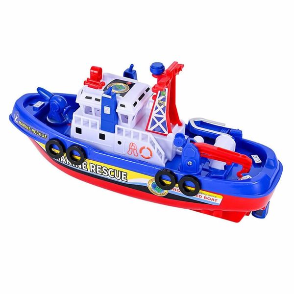 Fireboat Toy, Fire-Fighting Ship Toy Electric Fireship Water Toy