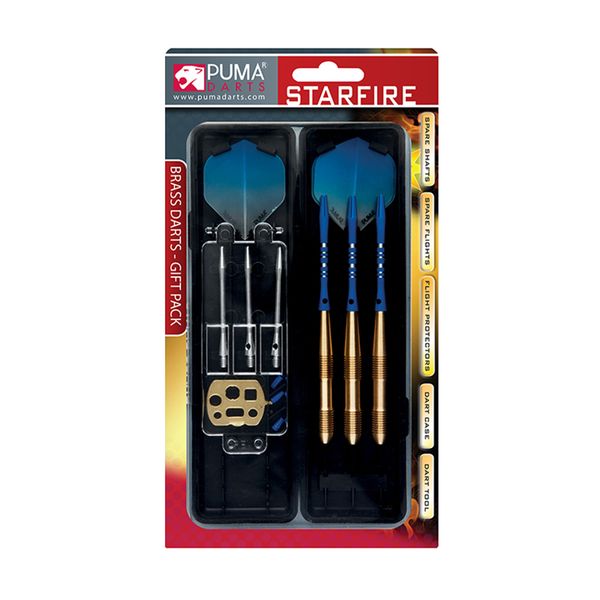 Puma Starfire Brass Dart Set - 22G