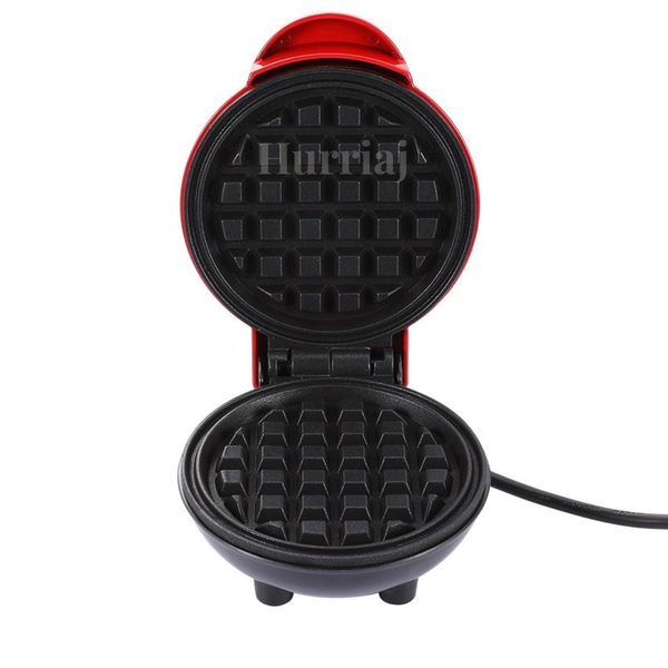 350W Mini Waffle Maker - Non-Stick Quick-Heat Waffle Machine