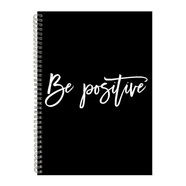 Positive A4 Notebook Spiral Lined Motivational Sayings Graphic Notepad 169