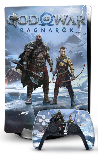 God Of War Ragnarok Skin Decal Sticker For Ps5