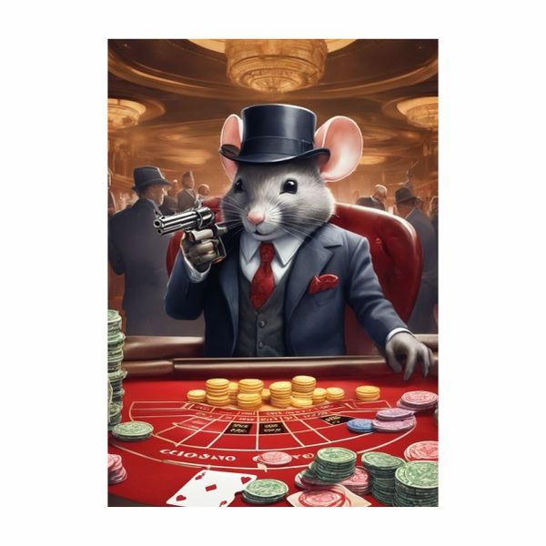 Poker Mouse - A1 Poster