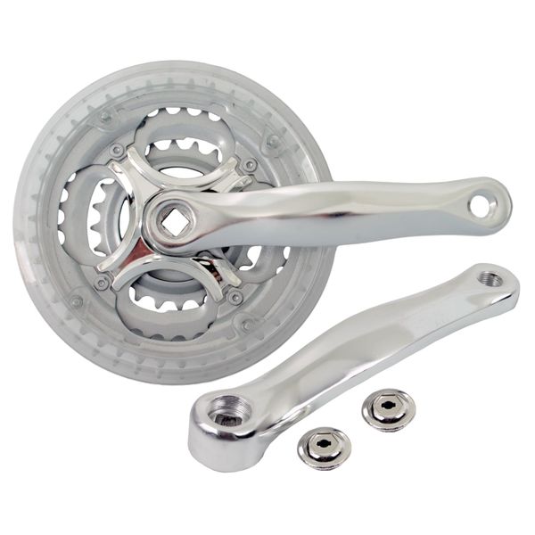 Cycloplus - 21-Speed Alloy Crank Set - 170mm - 48 Teeth