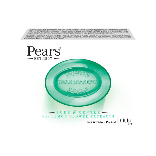 Pears Bar Green Skin Cleansing Bar 100g