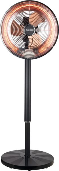 The Goldair 2-in-1 Carbon Fibre Heater and Fan, model number GPCFH-1200.