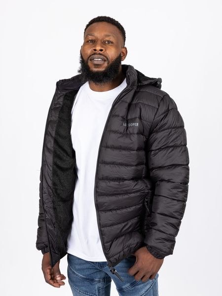 Lee Cooper Men's LS Puffer Jacket: Billy