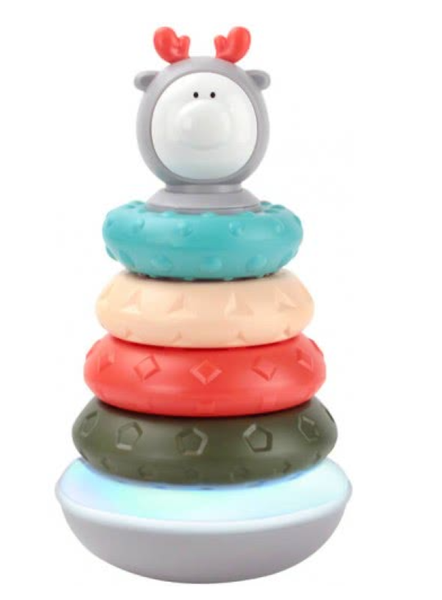 Musical Stacking Circle Pyramid Toy