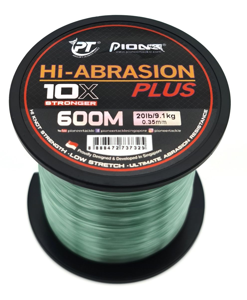Pioneer High Abrasion 600m Dark Green Fishing Line 0.35mm - 20lb/9.1kg, Shop  Today. Get it Tomorrow!