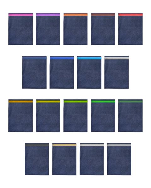 Denim Book Bags - 18 Pack