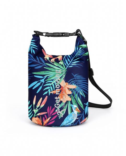 Beach and Pool Barrel Dry Bag - Adjustable Shoulder Strap - 3L