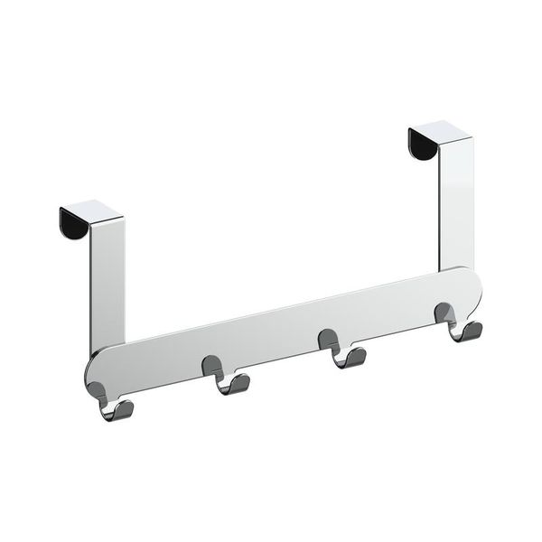 Sensea Door Hook Rack Essential Chrome Shiny