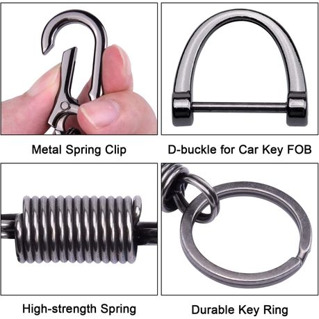 Heavy Duty Key FOB Keychain Car Key Chain Holder with Anti-lost D-ring, Shop Today. Get it Tomorrow!