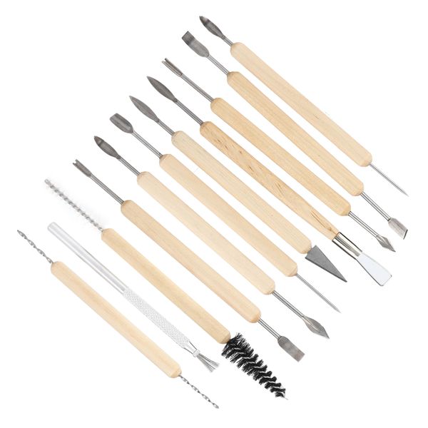 Clay Carving Knife Set 11pcs for Pottery Sculpting