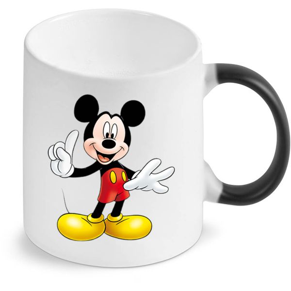 Mickey Mouse Birthday Christmas Anniversary Magic Colour Changing Gift Mug