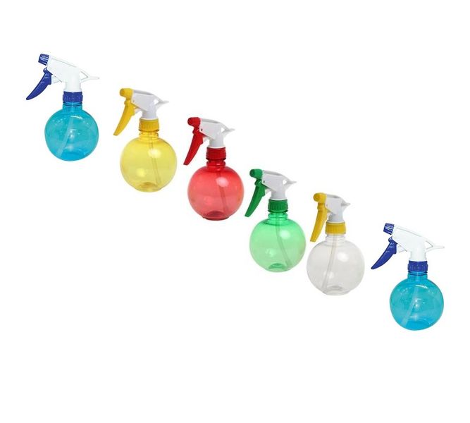 Round Spray Bottles - 300ml (Set of 6)