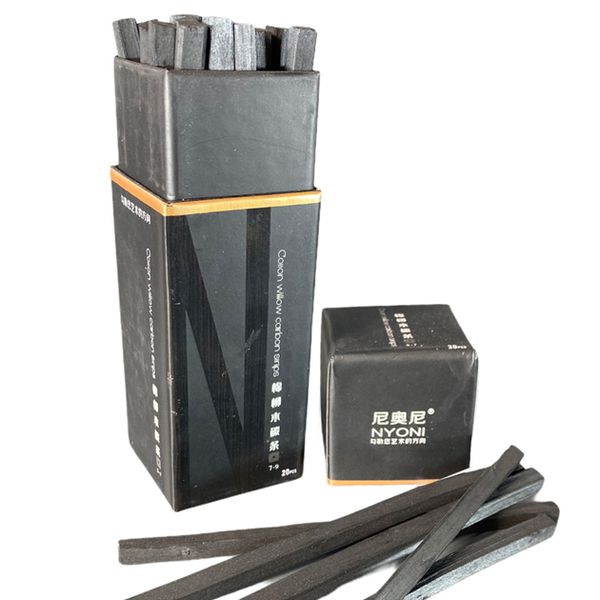 Nyoni - Cotton Willow Carbon Strips -7-9mm - 20 pieces