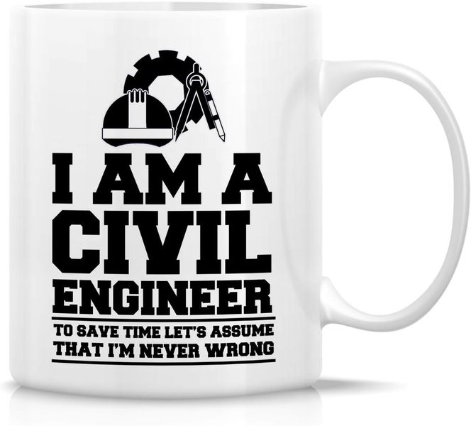 I'm a civil engineer-Father's day-Mother's day-Valentines-Christmas Mug