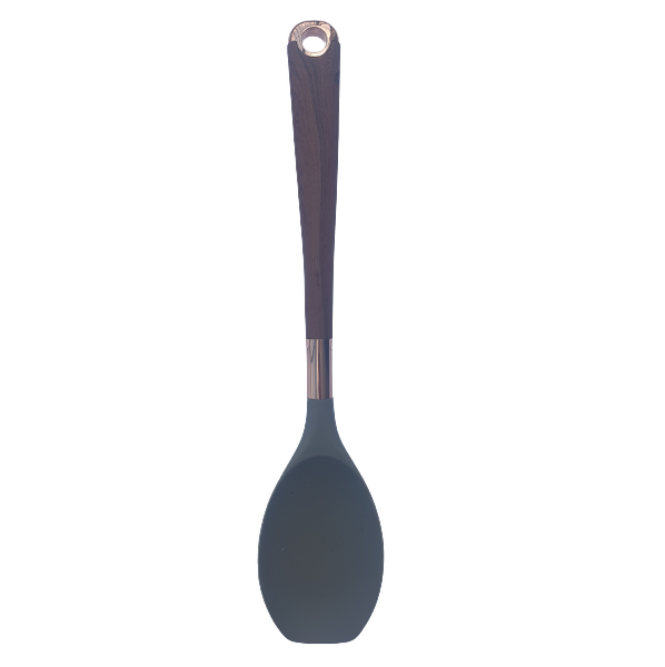 Grey Silicone Tounge Spoon