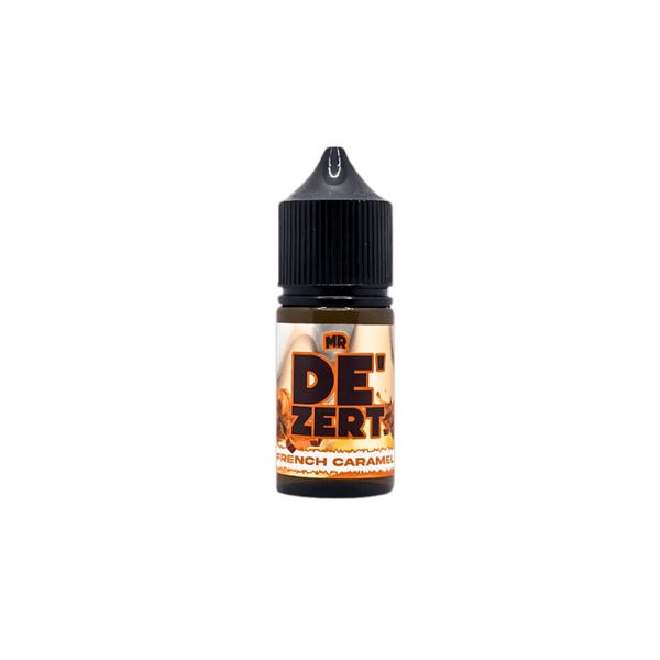 Mr Dezert French Caramel Nicotine Salt E-Liquid 25mg 30ml