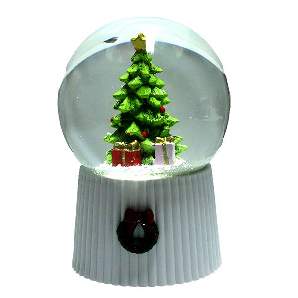 Christmas Tree Design - LED Christmas Waterball with Music