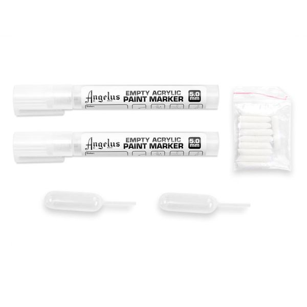 Angelus Empty Paint Marker Set - 5mm 2 Pack
