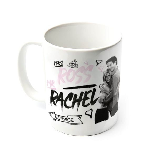 Friends - Mrs Ross Mr Rachel Coffee Mug