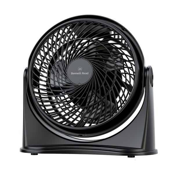 Bennett Read 20cm Desk &amp; Wall Mount Fan - Black
