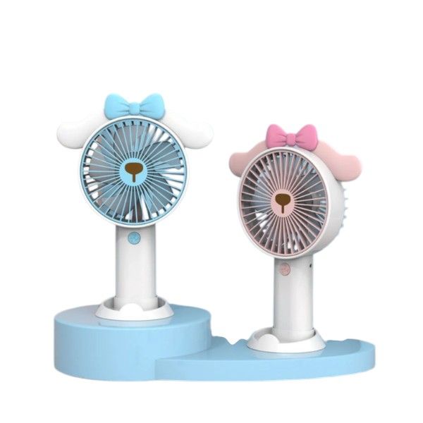 NALM 2PCS USB Hand Fan with Mobile Stand &amp; Charging Cable
