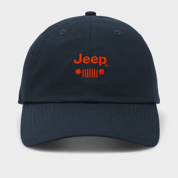 Jeep Dad Cap - Navy