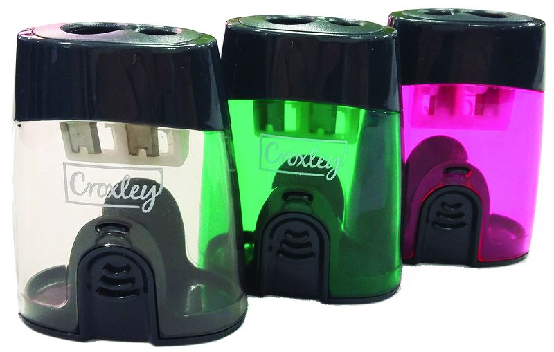 Croxley Create 2 Hole Canister Sharpener Box of 12