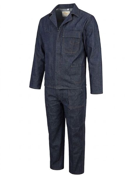 Passion Denim Conti Suit |Jacket and Pant| Size by Chest (Waist = Chest -4)