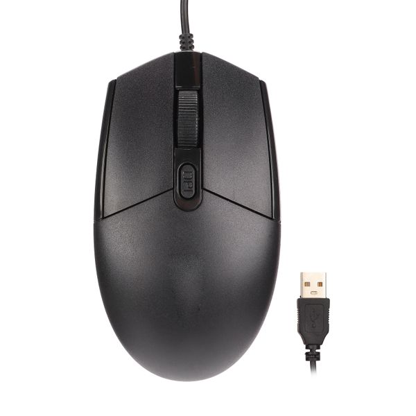Gaming Mouse Household Compact RGB 1600DPI