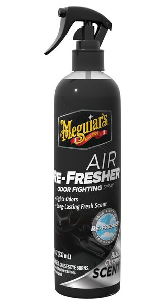 Meguiar's Air Refresher Trigger Spray Black Chrome Scent