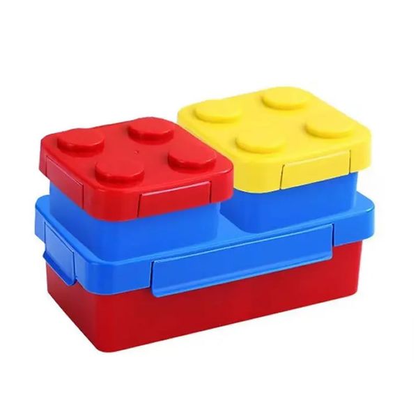 6-Piece Stackable Brick Lunch Boxes ID-80