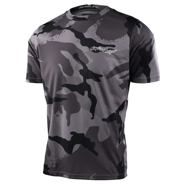 Troy Lee Designs Flowline SS Jersey - Cams Carbon