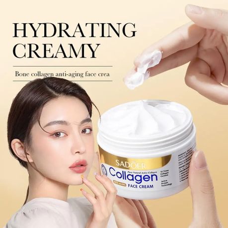 Sadoer Collagen Anti Aging Cleanser Toner Serum Cream Lip Gloss Daily Sale Shop