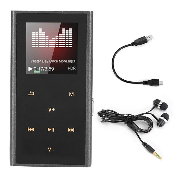 8GB MP3 FM Recorder Black