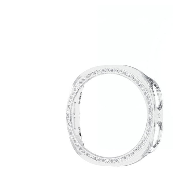 Compatible with Samsung Galaxy Watch 8 40mm Protector Case Single Row
