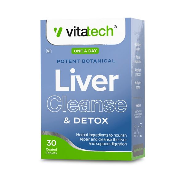 VITATECH Liver Cleanse and Detox 30 tablets