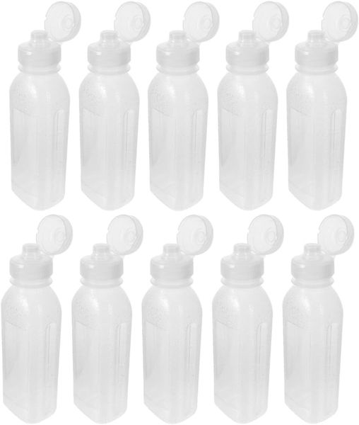 Food-grade Plastic Oil Bottles Measurement Marks Cooking Travel